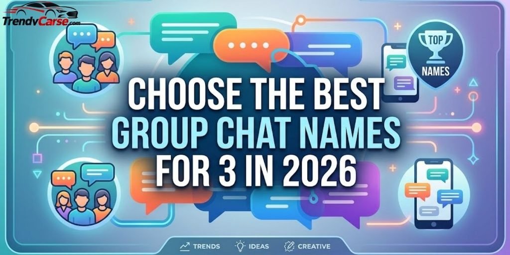 Choose the Best Group Chat Names for 3 in 2026