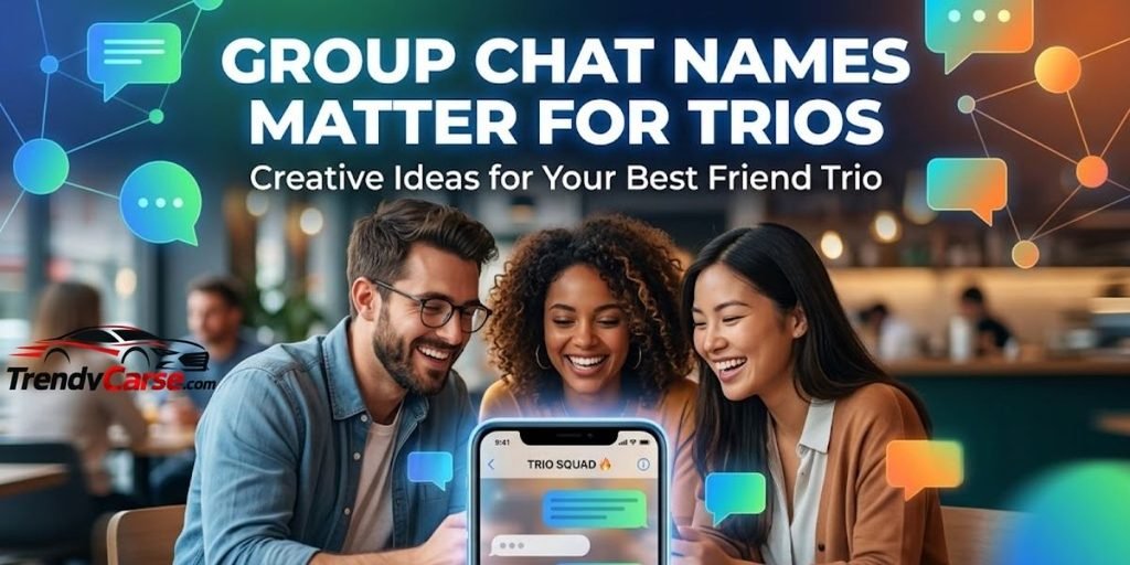 Group Chat Names Matter for Trios
