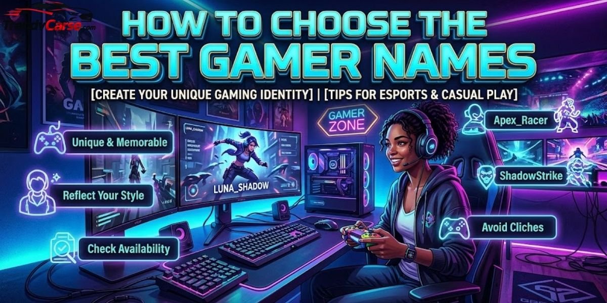 How to Choose the Best Gamer Names