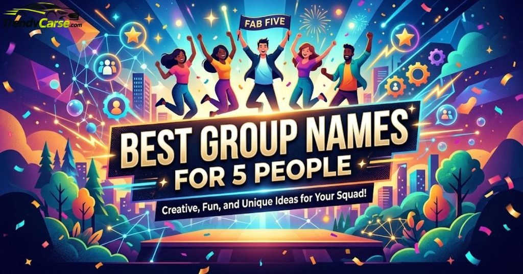 Best Group Names for 5 People