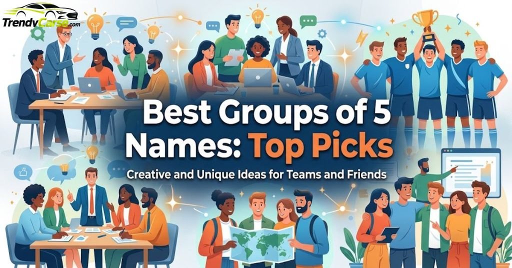 Best Groups of 5 Names Top Picks