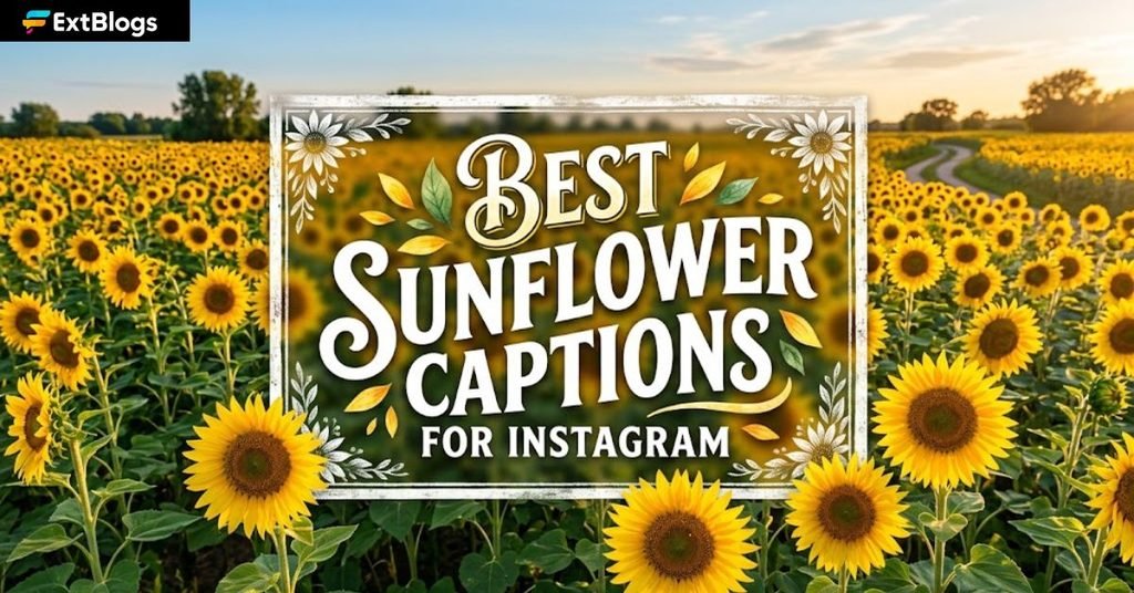 Best Sunflower Captions for Instagram