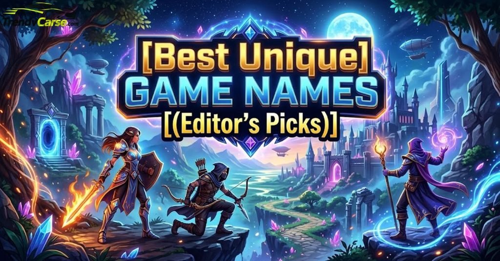 Best Unique Game Names (Editor’s Picks)