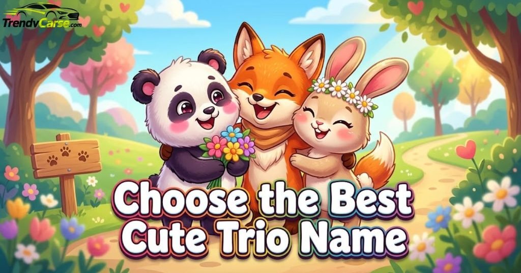 Choose the Best Cute Trio Name