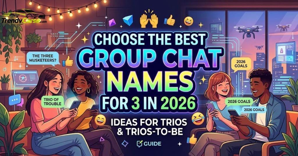 Choose the Best Group Chat Names for 3 in 2026