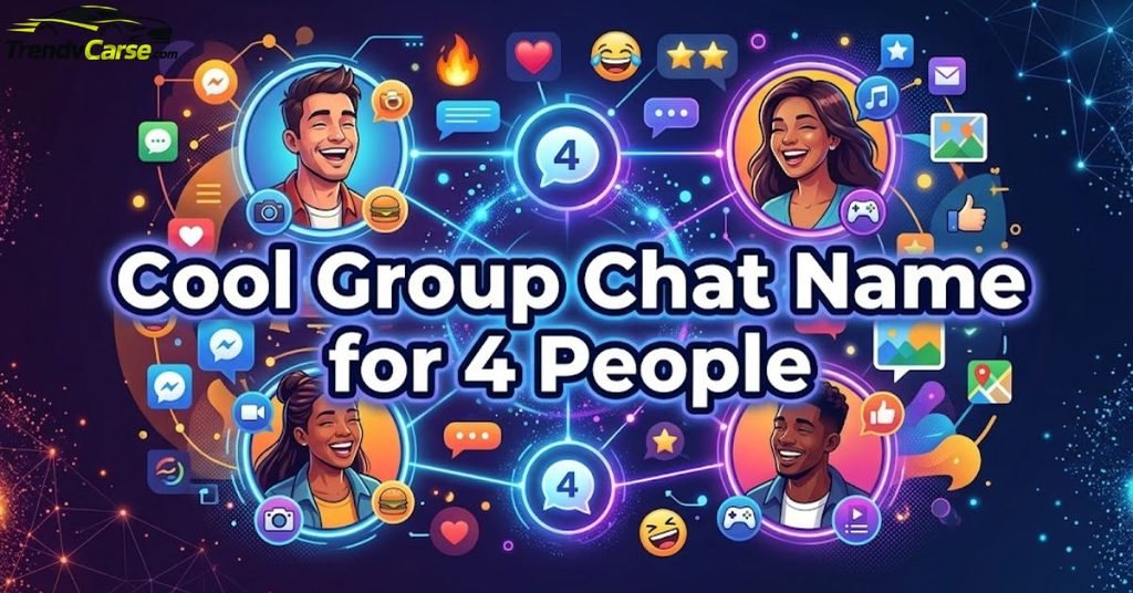 Cool Group Chat Name for 4 People