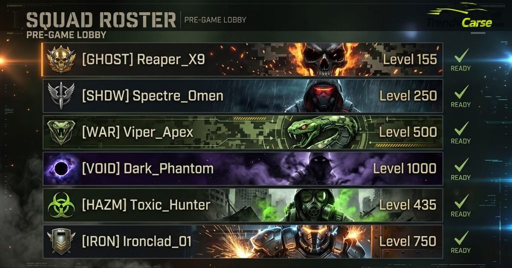 Coolest COD Names