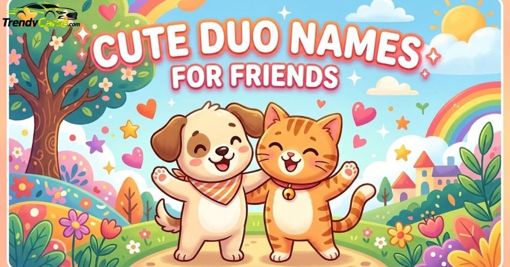 Cute Duo Names for Friends