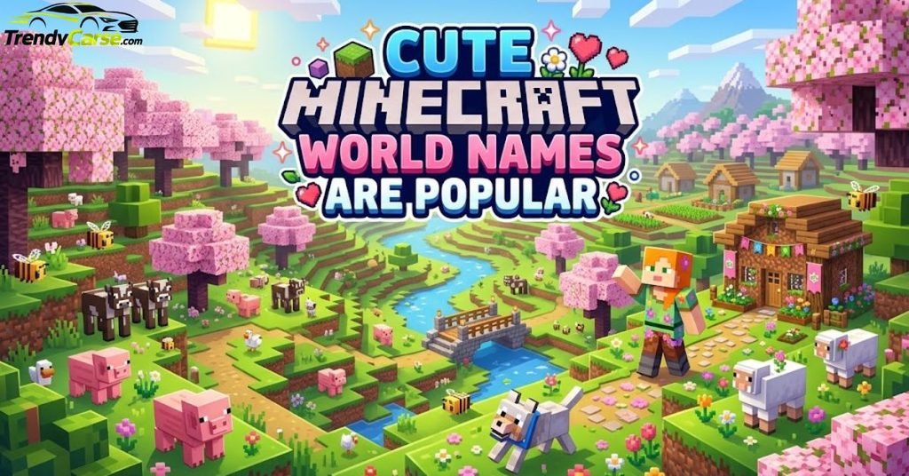 Cute Minecraft World Names Are Popular