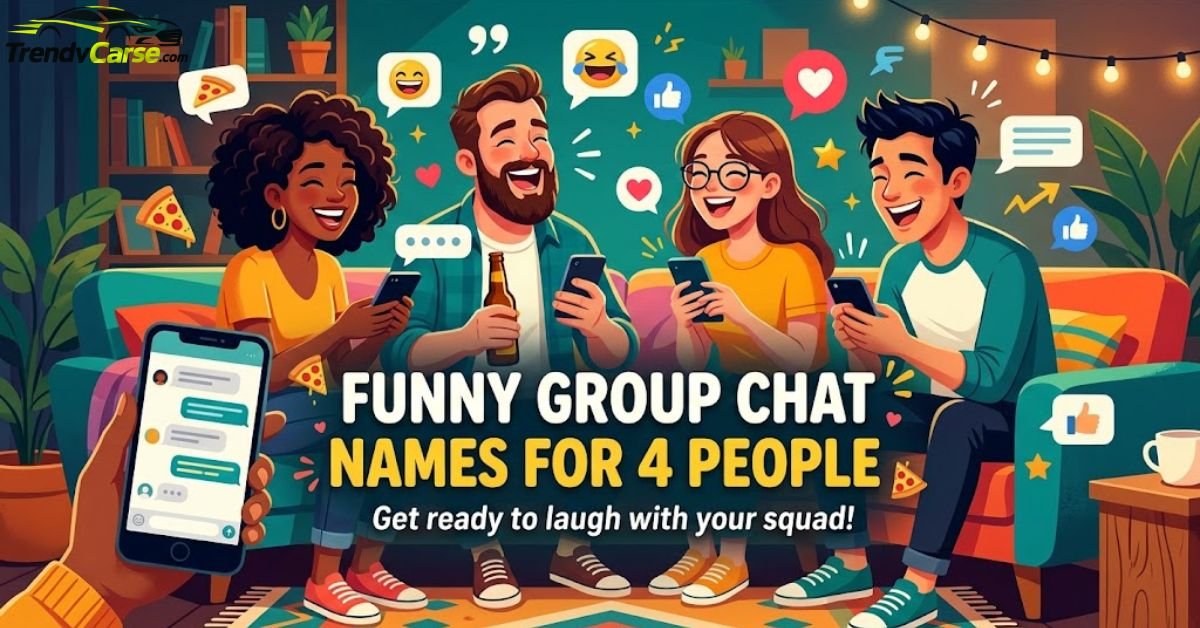 Funny Group Chat Name for 4 People