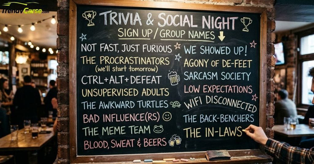 Funny Group Names