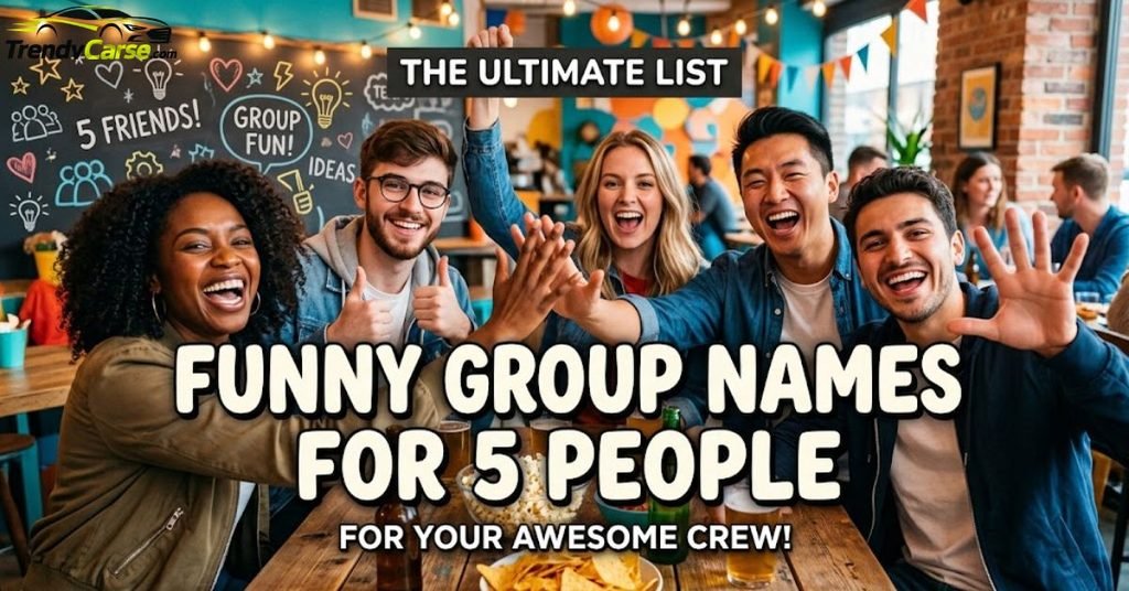Funny Group Names for 5 People