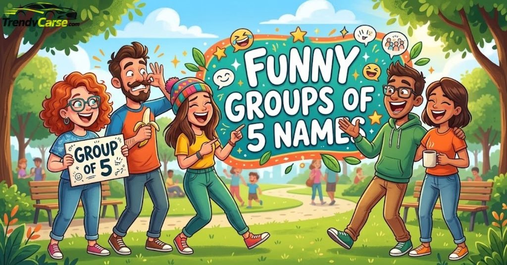Funny Groups of 5 Names
