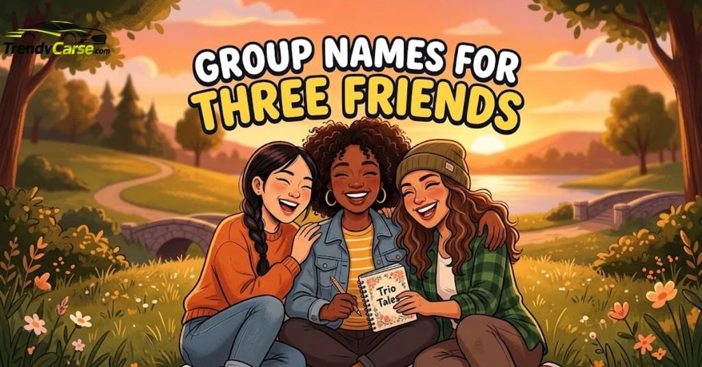 Group Names for Three Friends