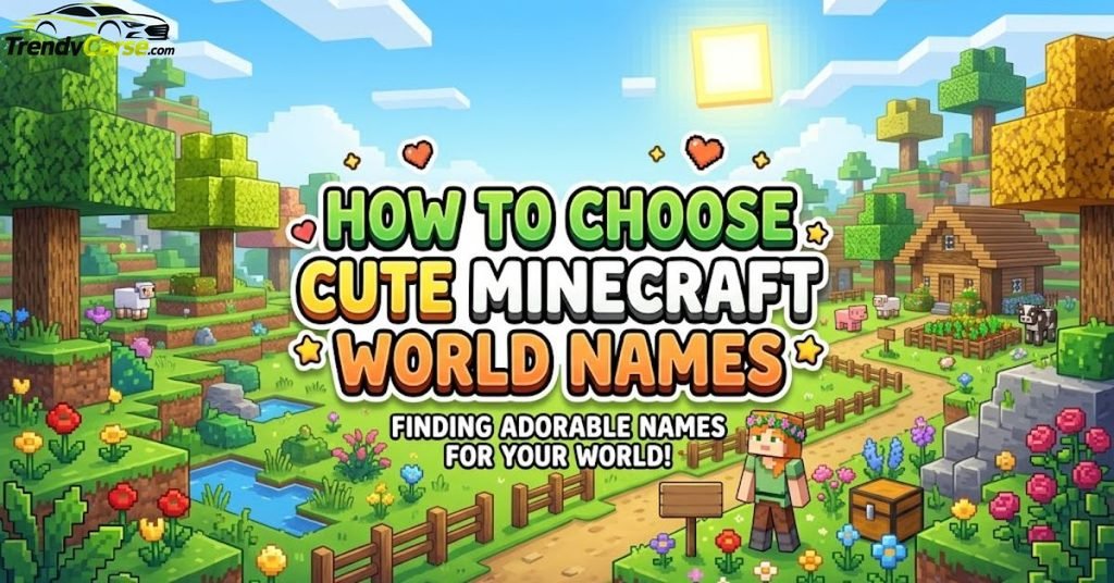 Cute Minecraft World Names Are Popular