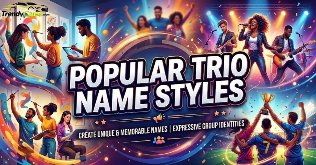 Popular Trio Name Styles