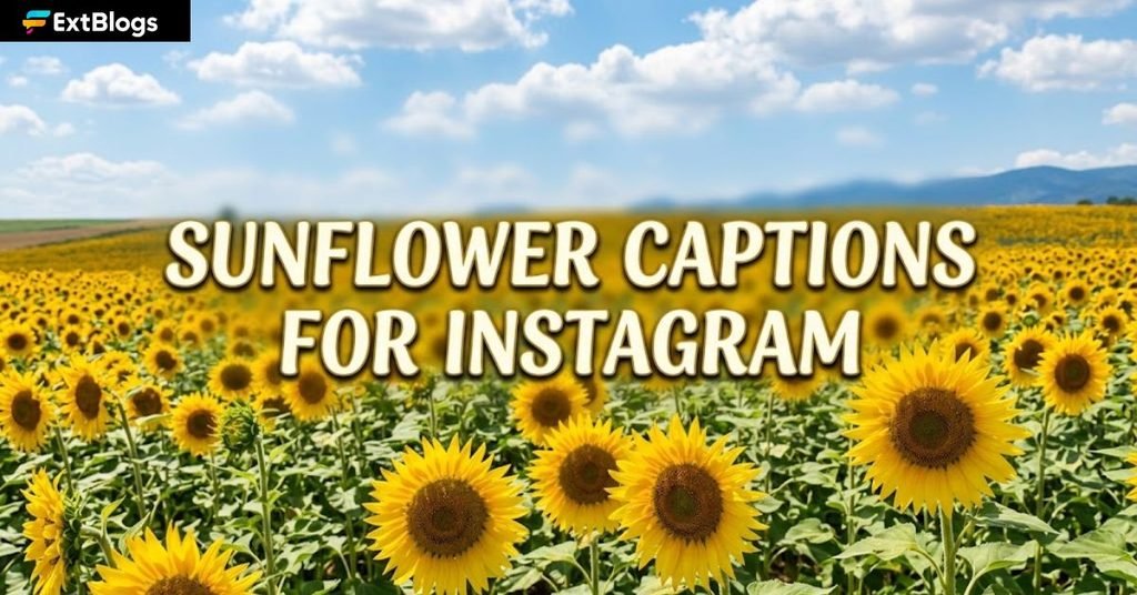 Sunflower Captions for Instagram