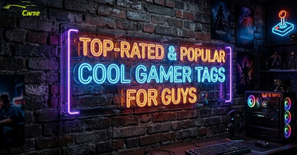 Top-Rated & Popular Cool Gamer Tags for Guys