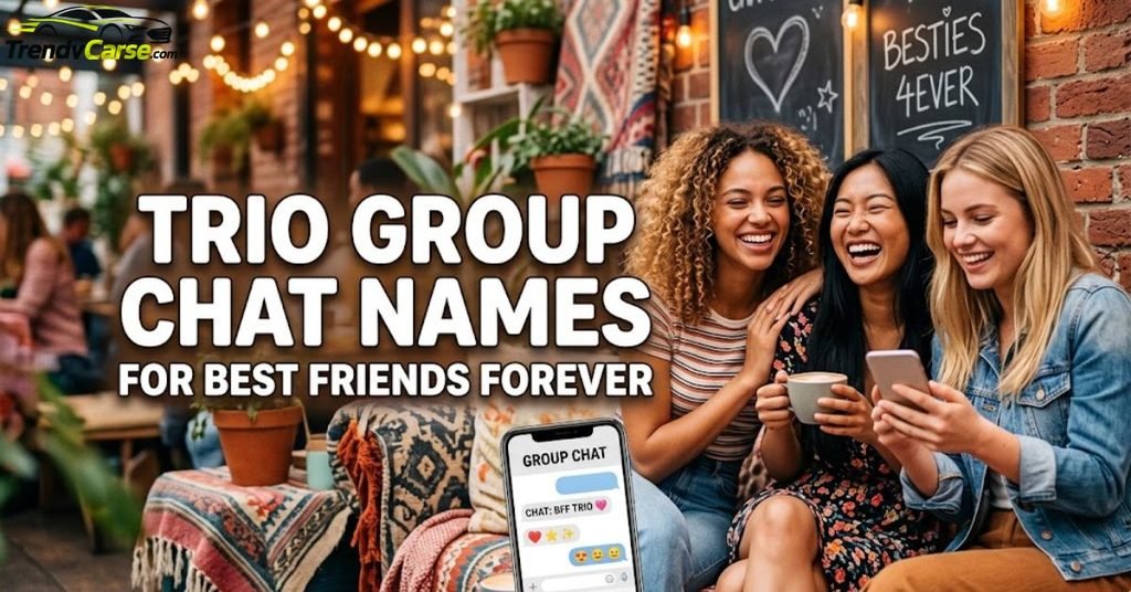 Trio Group Chat Names for Best Friends Forever