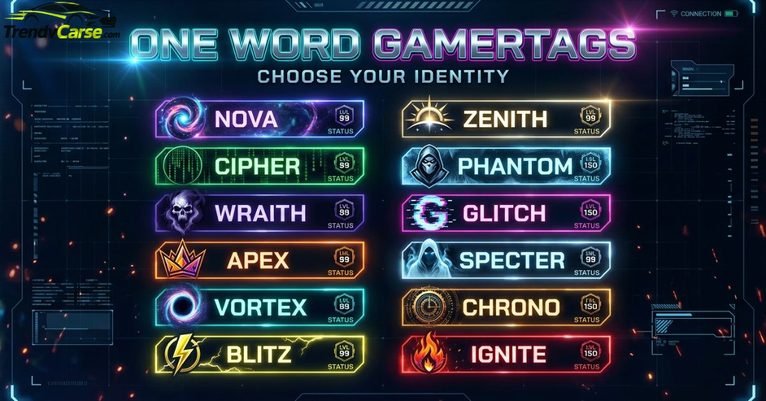 One Word Gamertags